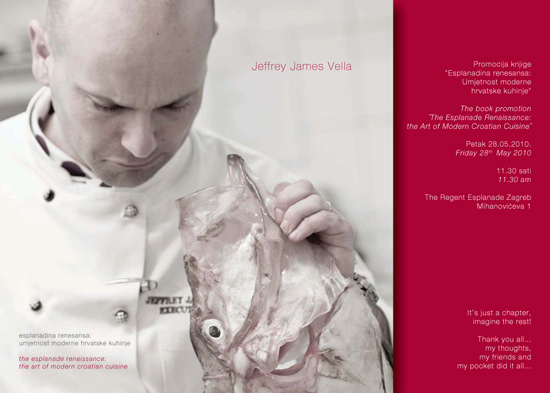 jeffrey vella pozivnica Jeffrey Vella Kuharica